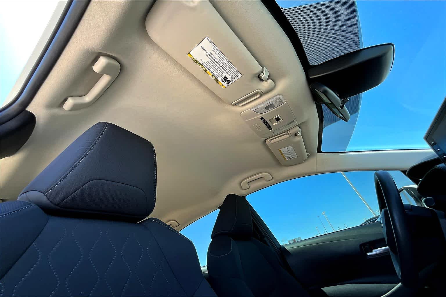Used 2021 Super White Toyota LE image 14