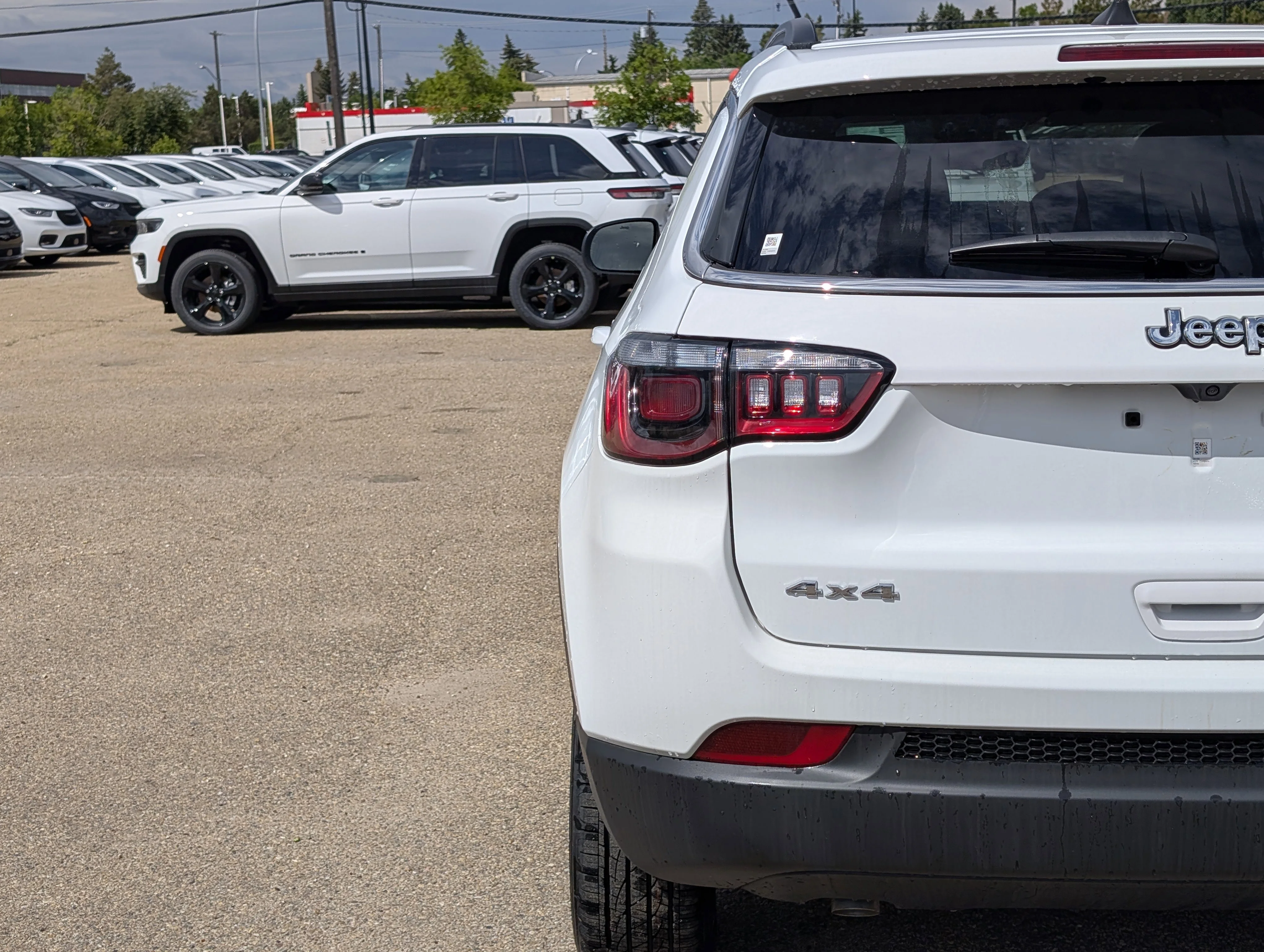 New 2026 Bright White Jeep North image 13