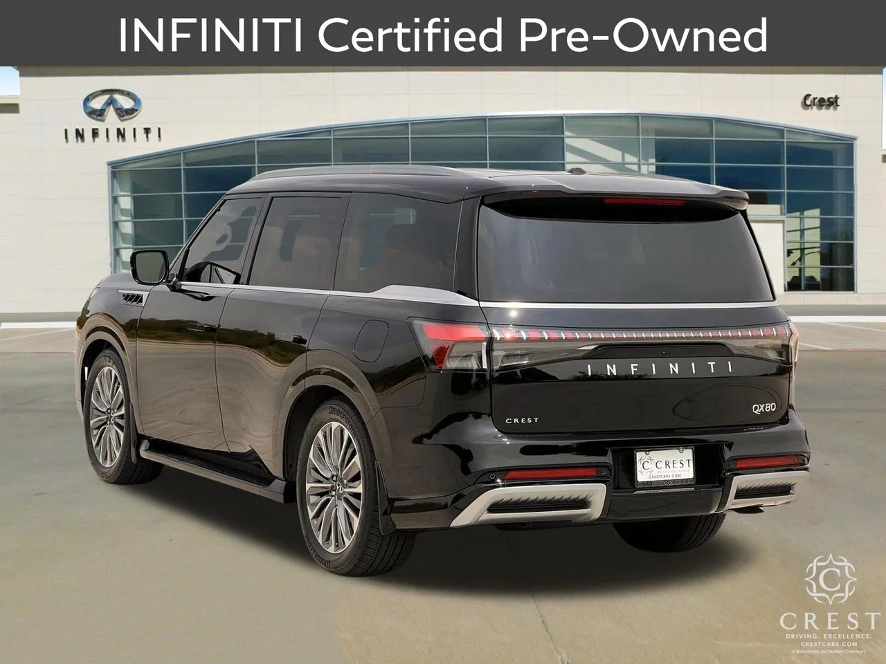 Certified Used 2026 Black Obsidian INFINITI LUXE image 8