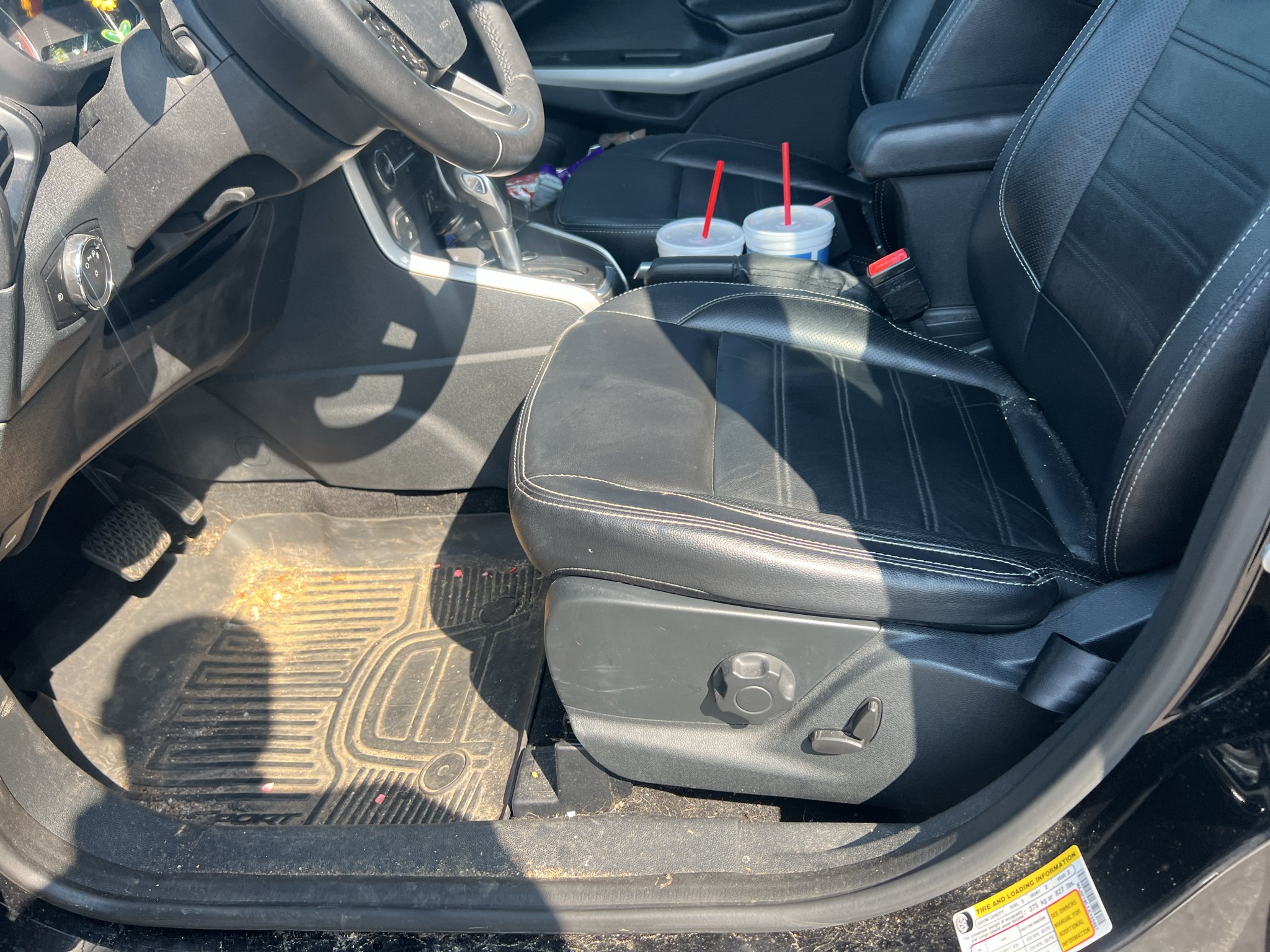 Used 2018 Shadow Black Ford Titanium image 5