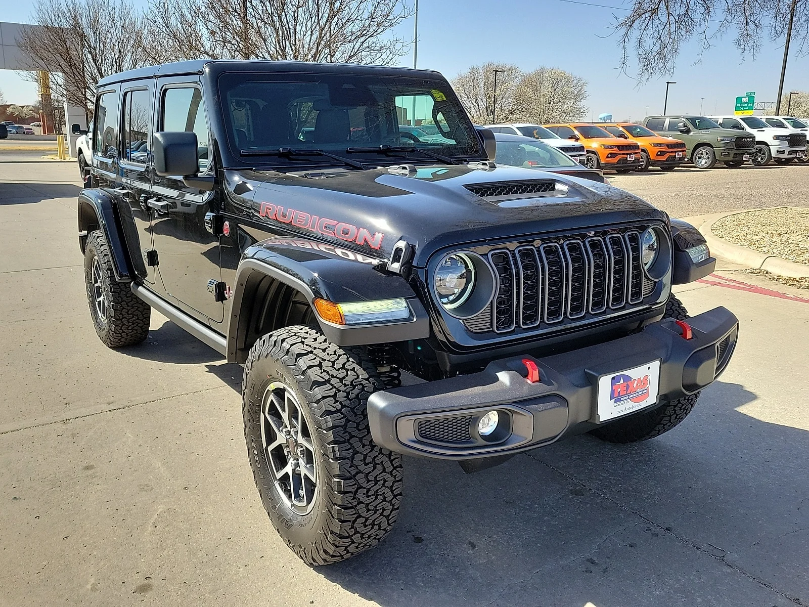 New 2026 Black Jeep 4-DOOR RUBICON image 6