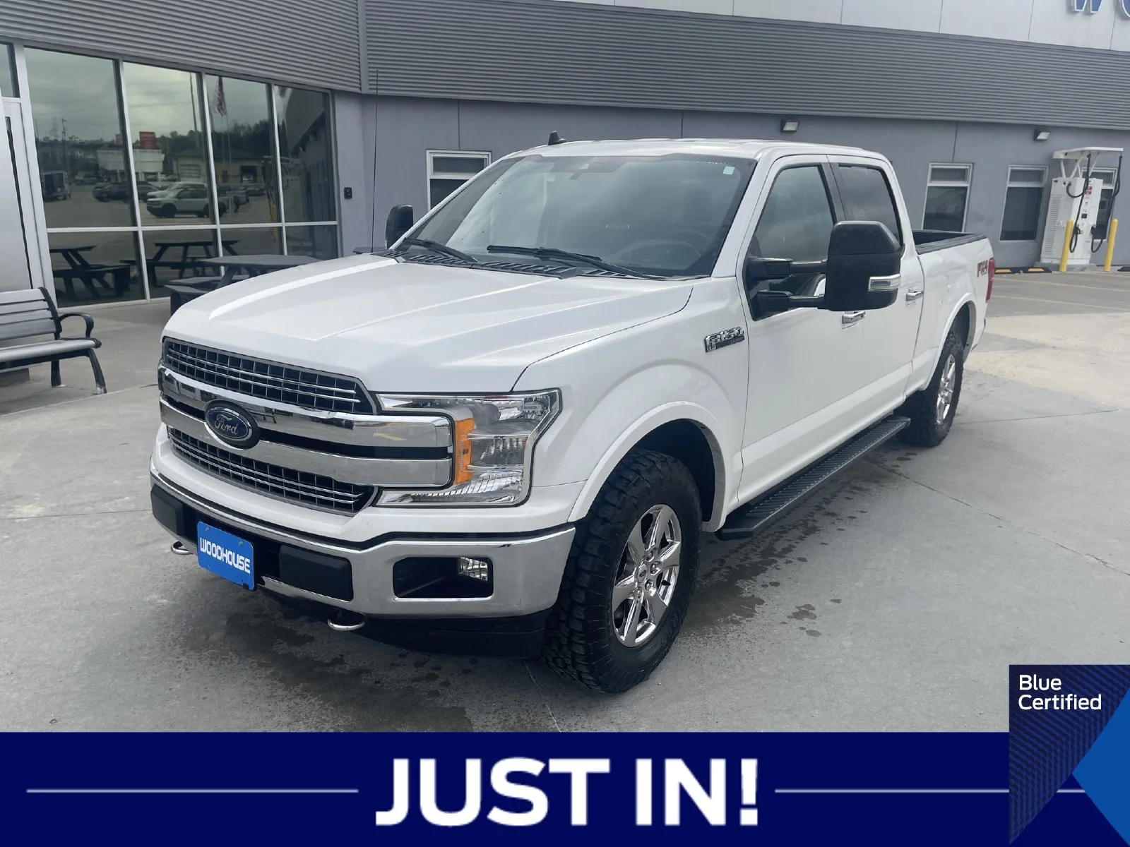 Certified Used 2019 White Ford Lariat image 1