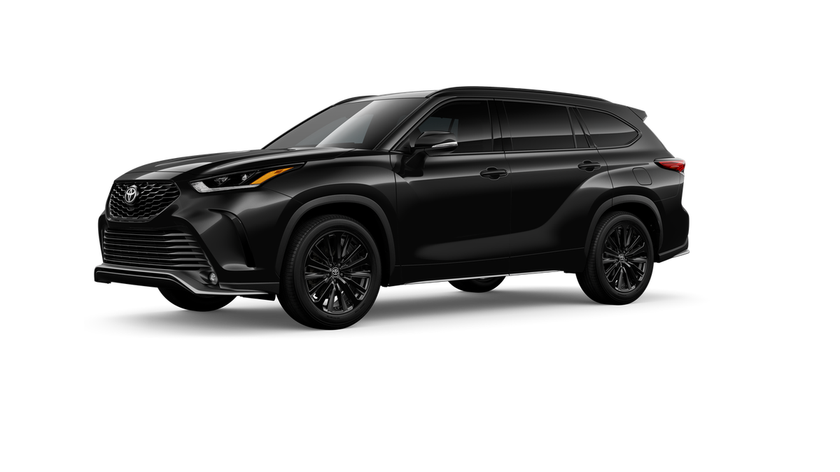 New 2026 Midnight Black Metallic Toyota XSE image 3