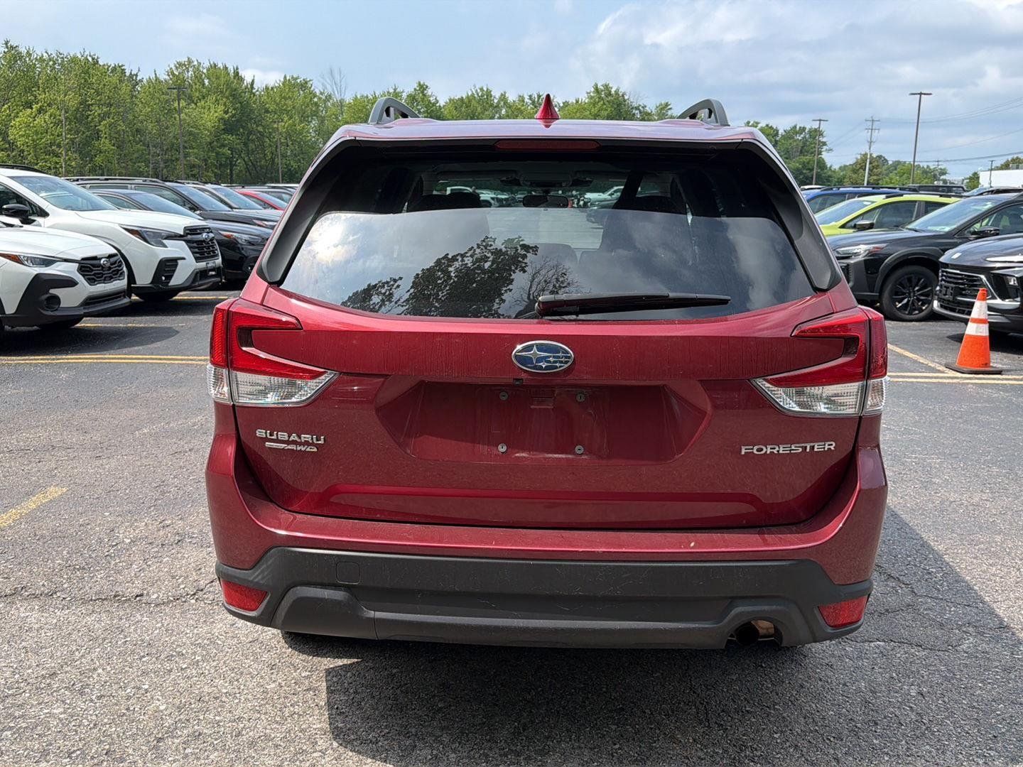 Used 2023 Crimson Red Pearl Subaru Premium image 9