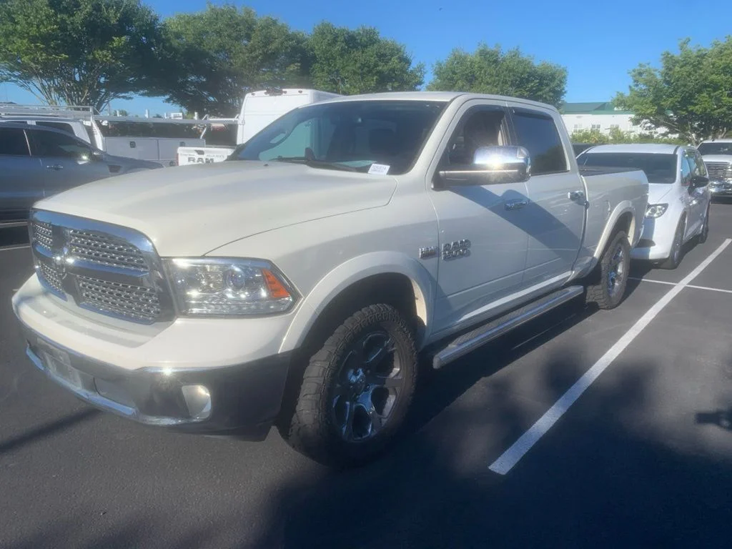 Used 2017 Pearl White Ram Laramie image 1