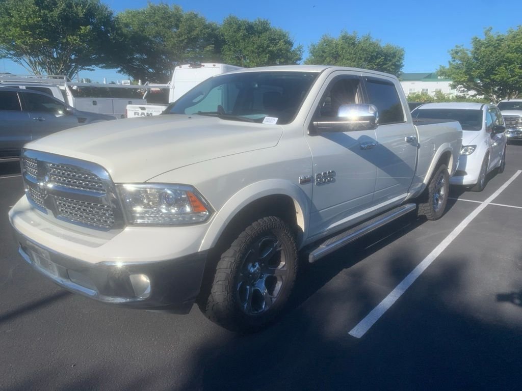 Used 2017 Pearl White Ram Laramie image 1