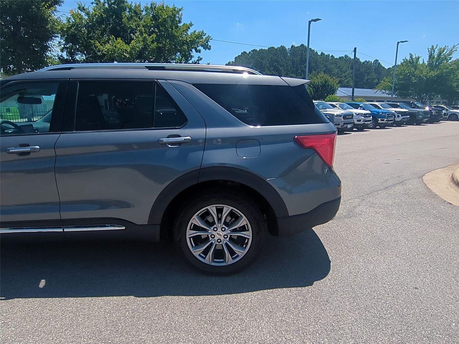 Used 2023 Carbonized Gray Metallic Ford Limited image 11