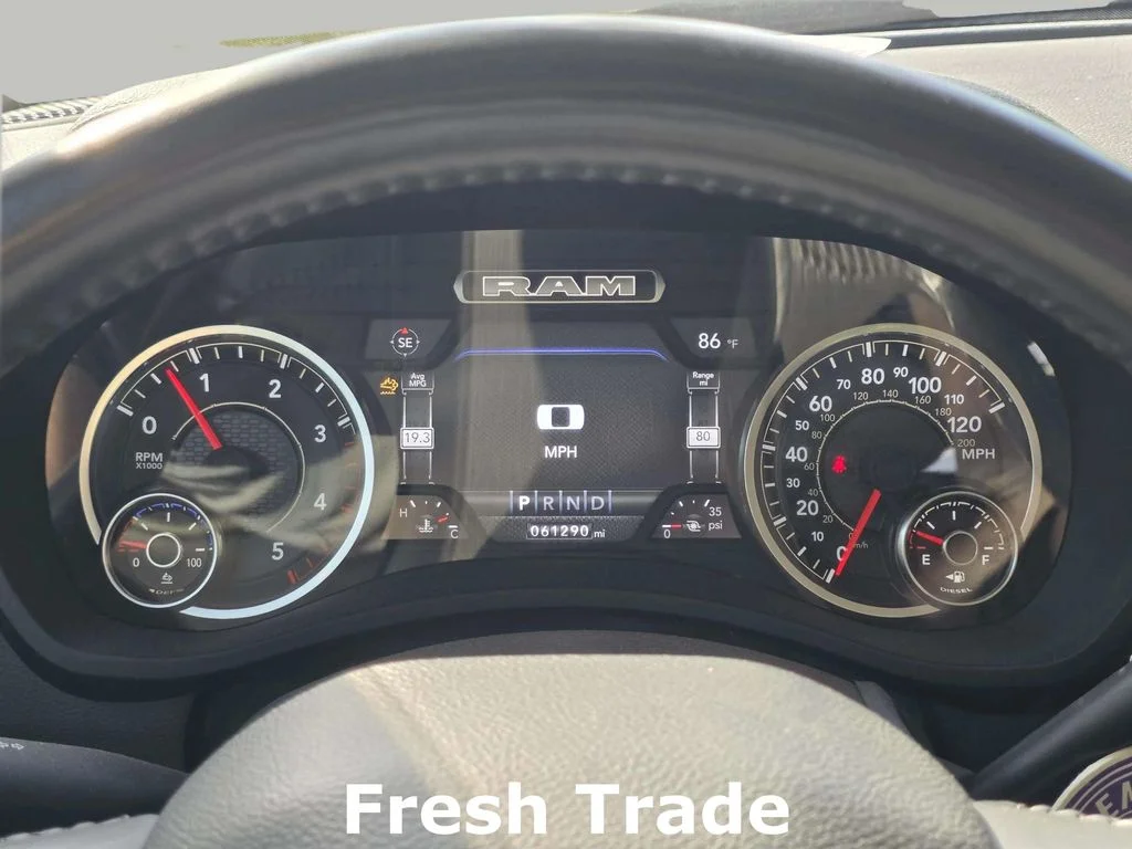 Used 2024 Bright White Clearcoat Ram Laramie image 12