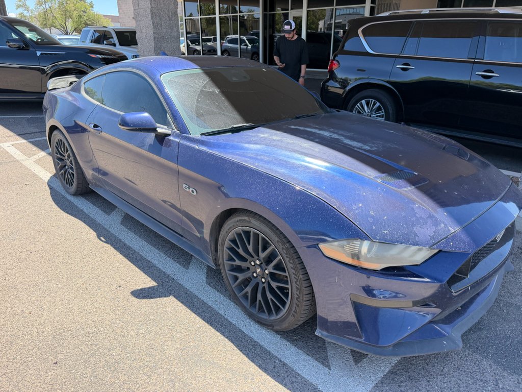 Used 2020 Kona Blue Metallic Ford GT Premium image 1
