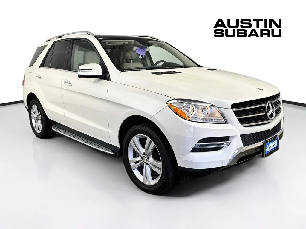 Used 2015 White Mercedes-Benz ML 350 image 1