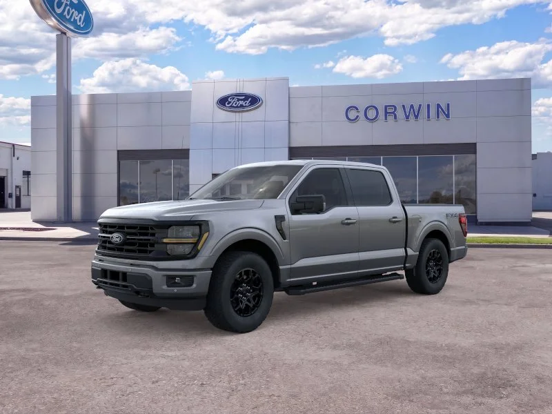 New 2026 Carbonized Gray Metallic Ford XLT image 3
