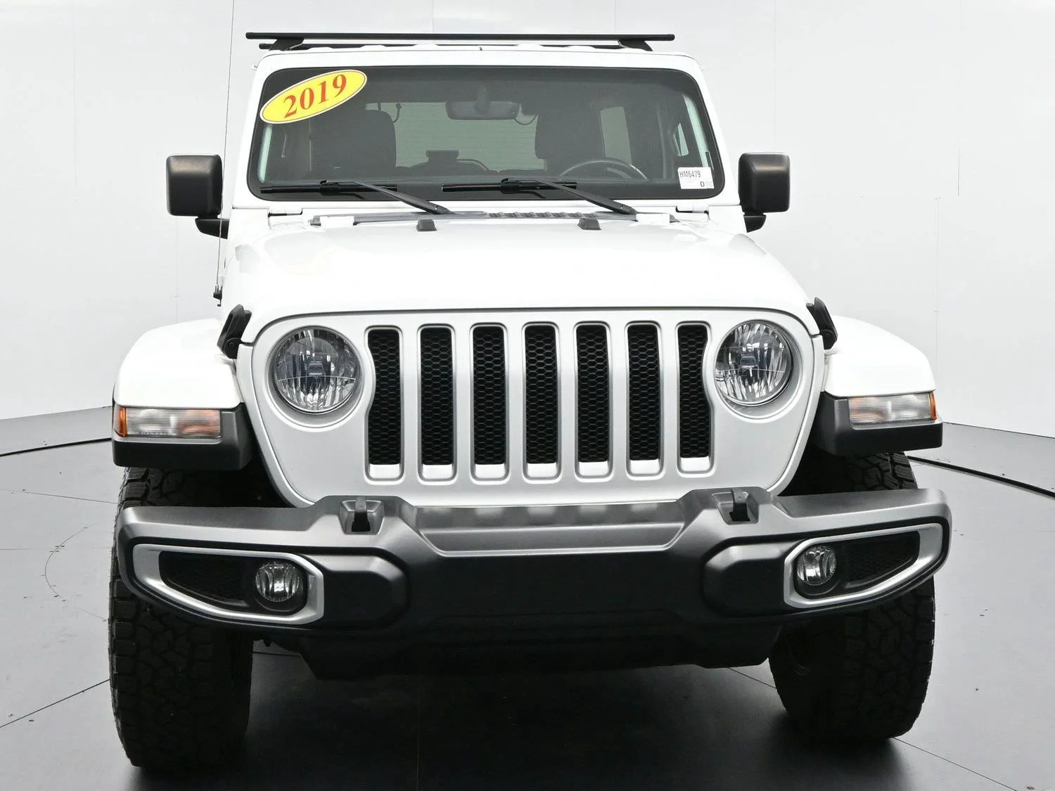 Used 2019 Bright White Clearcoat Jeep Sahara image 2