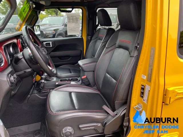 Used 2021 Yellow Jeep Unlimited Rubicon image 32