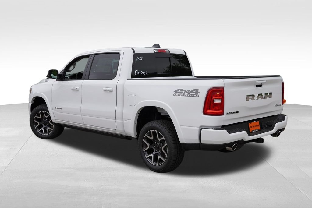 New 2026 Bright White Clear-Coat Exterior Paint RAM Laramie image 5