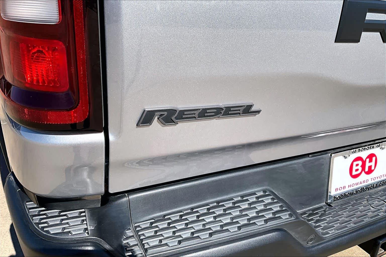 Used 2025 Billet Silver Metallic Clearcoat Ram Rebel image 30