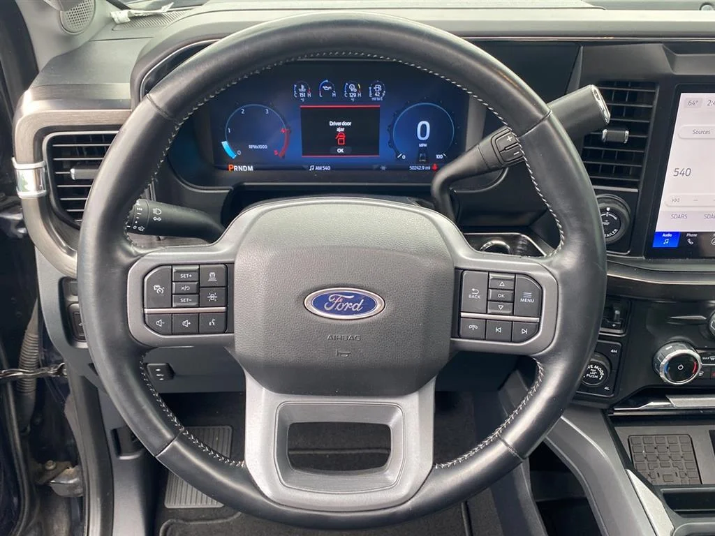 Used 2023 Antimatter Blue Metallic Ford LARIAT image 13