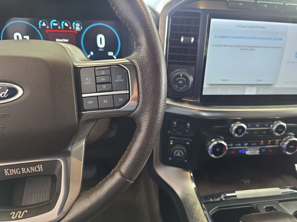 Used 2023 Azure Gray Metallic Ford King Ranch image 15