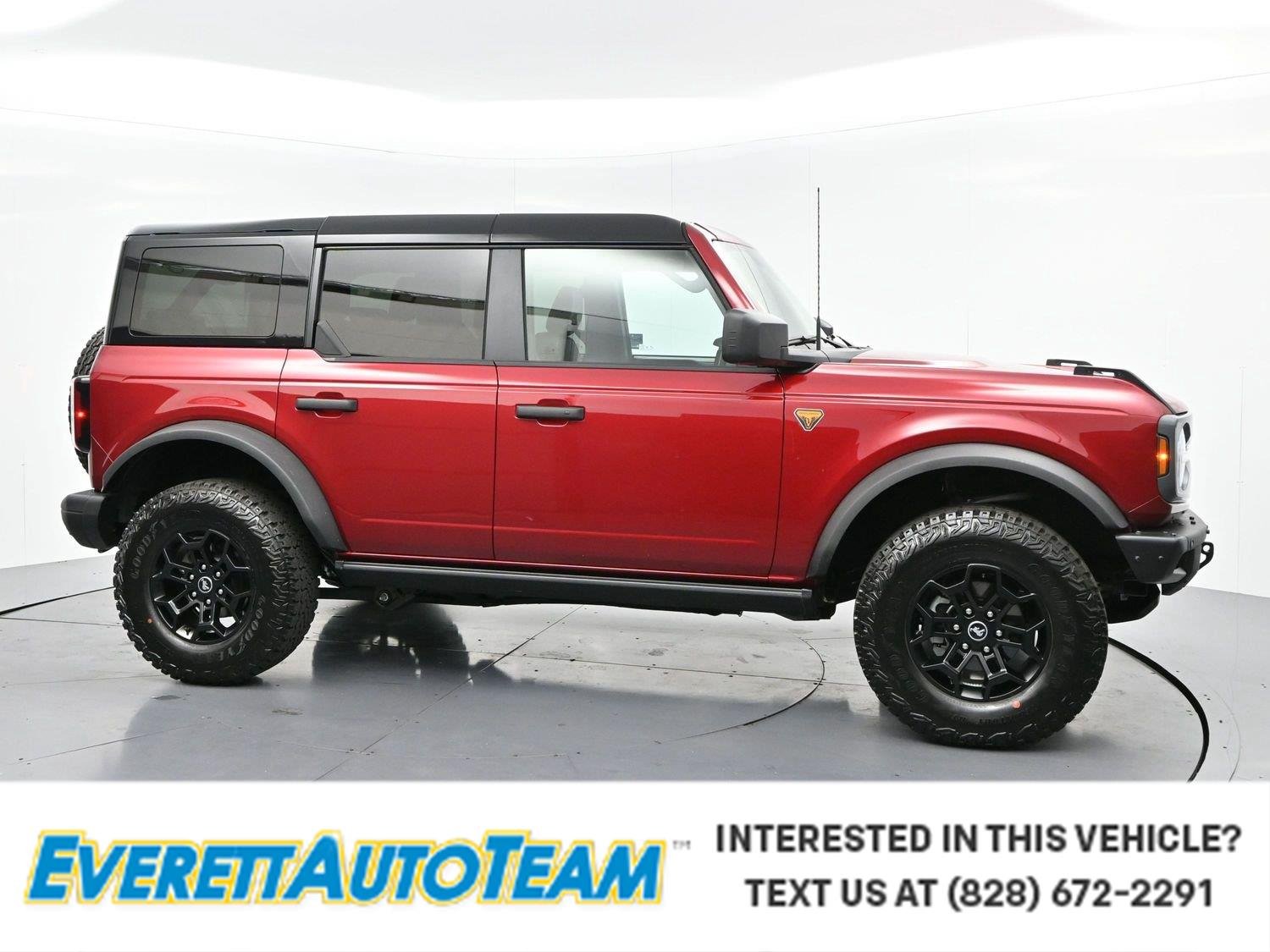 Used 2026 Ruby Red Metallic Tinted Clearcoat Ford Badlands image 1