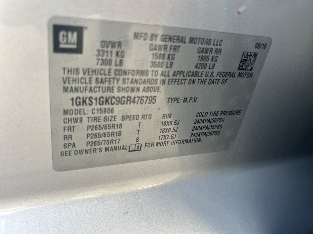 Used 2016 Quicksilver Metallic GMC SLT image 26