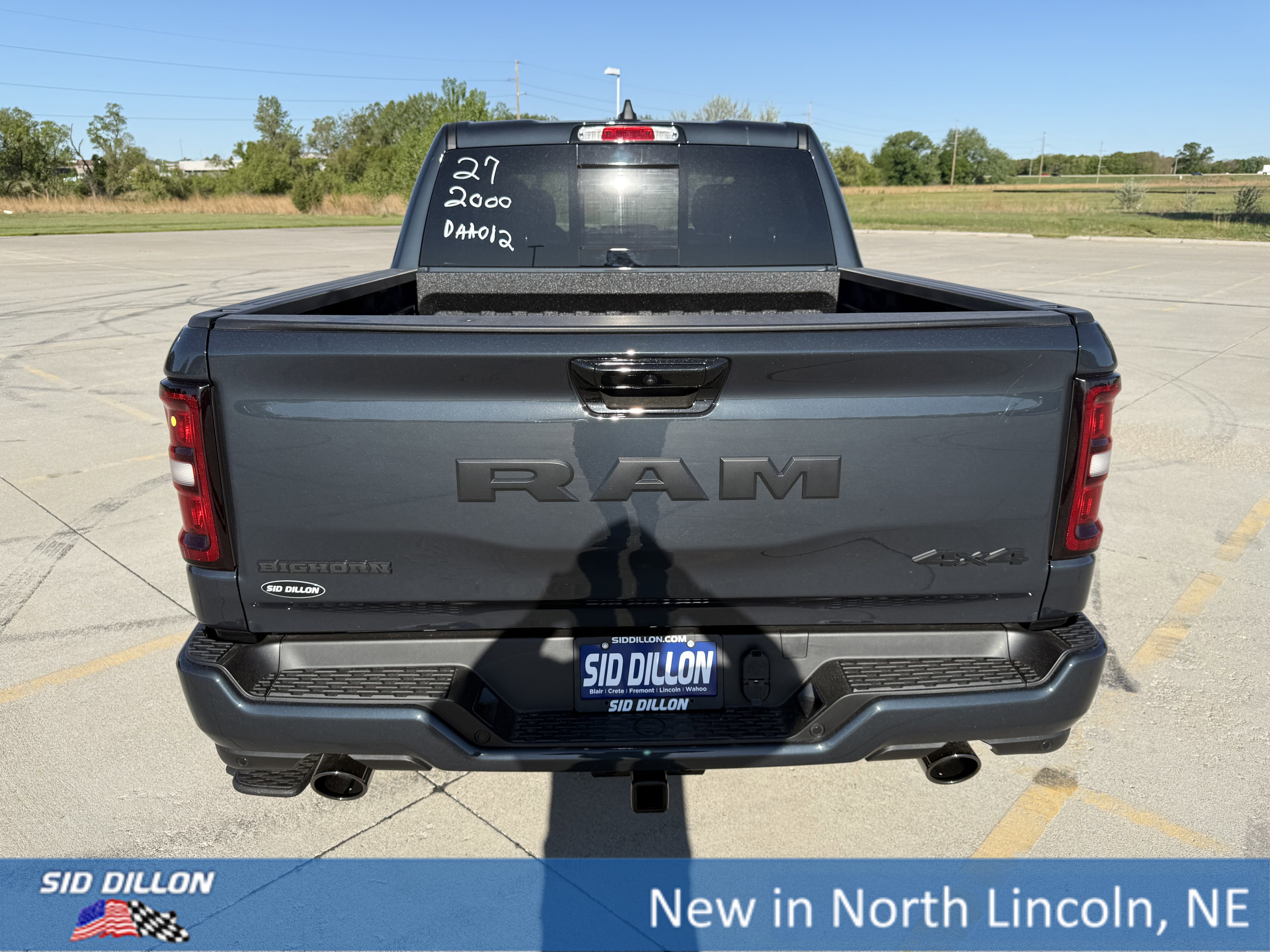 New 2026 Forged Blue Metallic Exterior Paint RAM Big Horn image 4