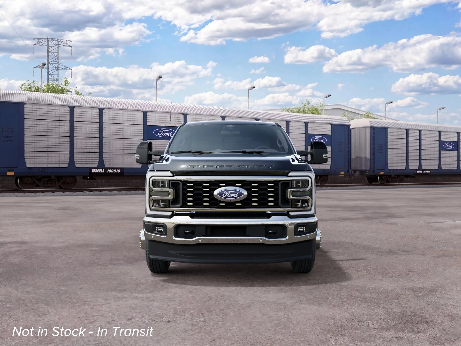 New 2027 Agate Black Metallic Ford LARIAT image 3