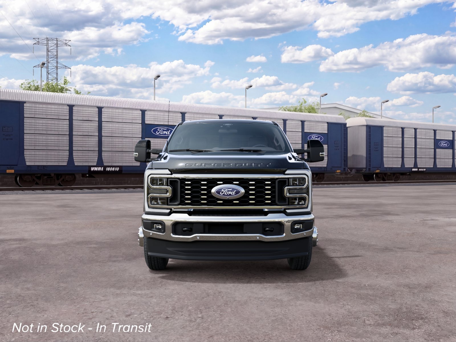 New 2027 Agate Black Metallic Ford LARIAT image 3