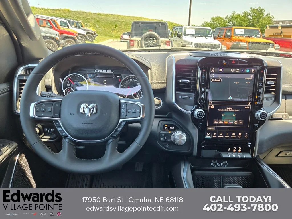 New 2026 Bright White Clear-Coat Exterior Paint RAM Laramie image 16