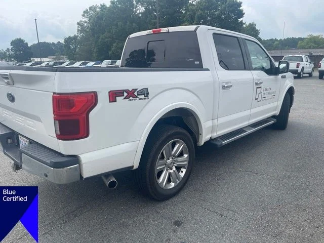 Used 2018 White Ford Lariat image 4