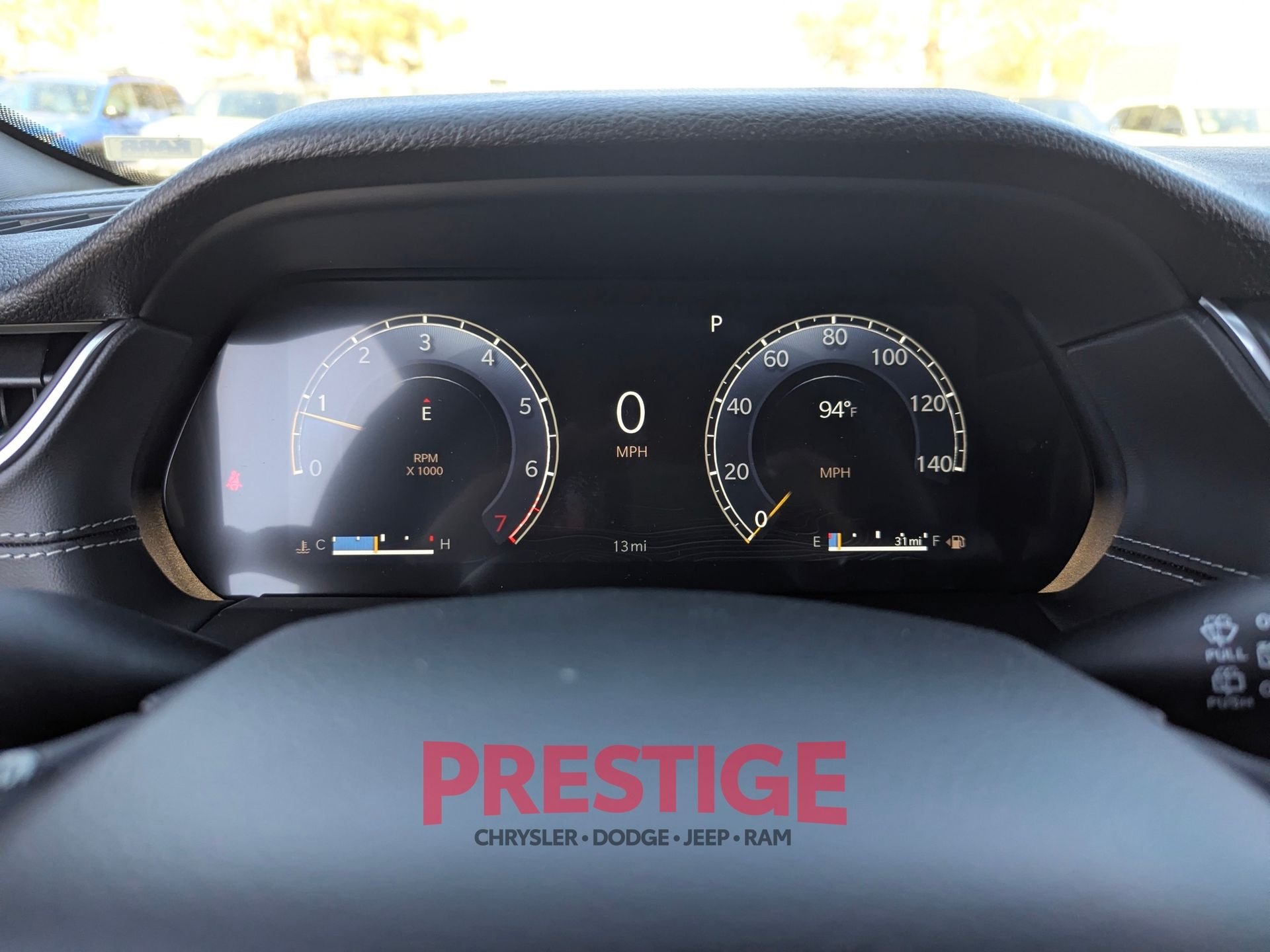 New 2026 Diamond Black Crystal Pearlcoat Jeep Laredo image 13