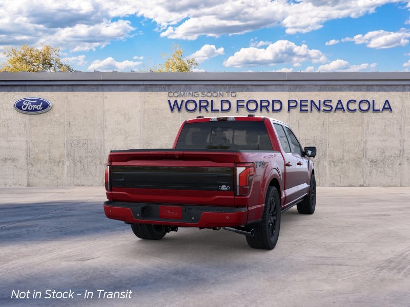 New 2026 Ruby Red Metallic Tinted Clearcoat Ford Platinum® image 8