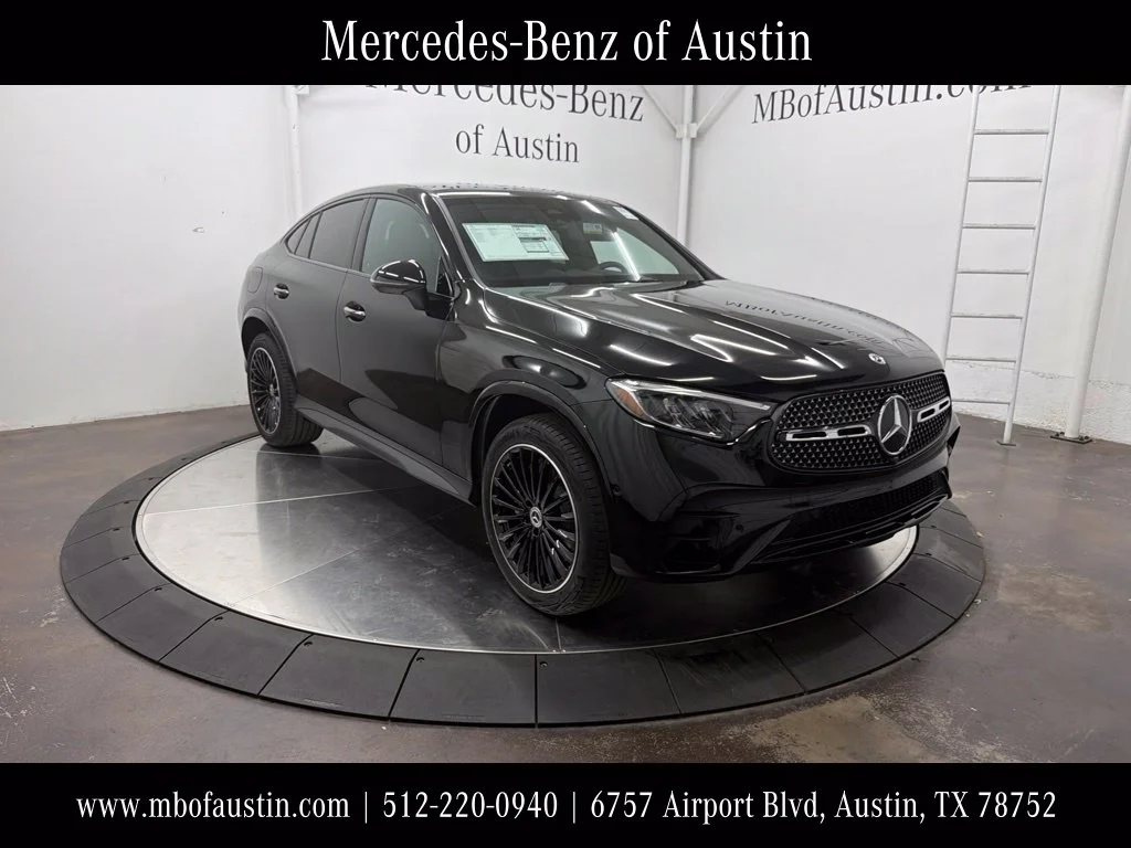 New 2027 Black Mercedes-Benz GLC 300 Coupe image 1
