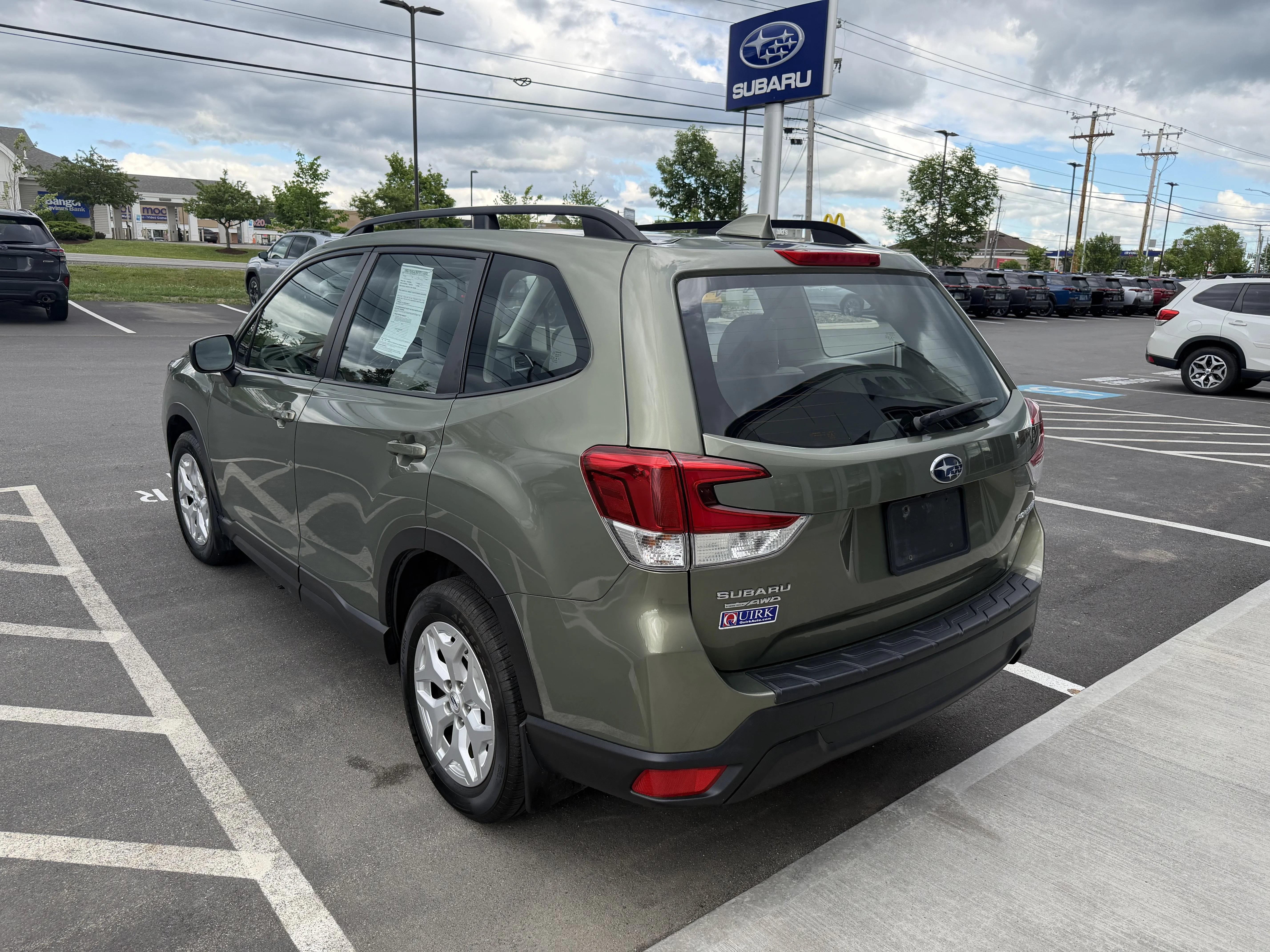 Used 2019 Jasper Green Metallic Subaru 4DR SUV 2.5I image 3