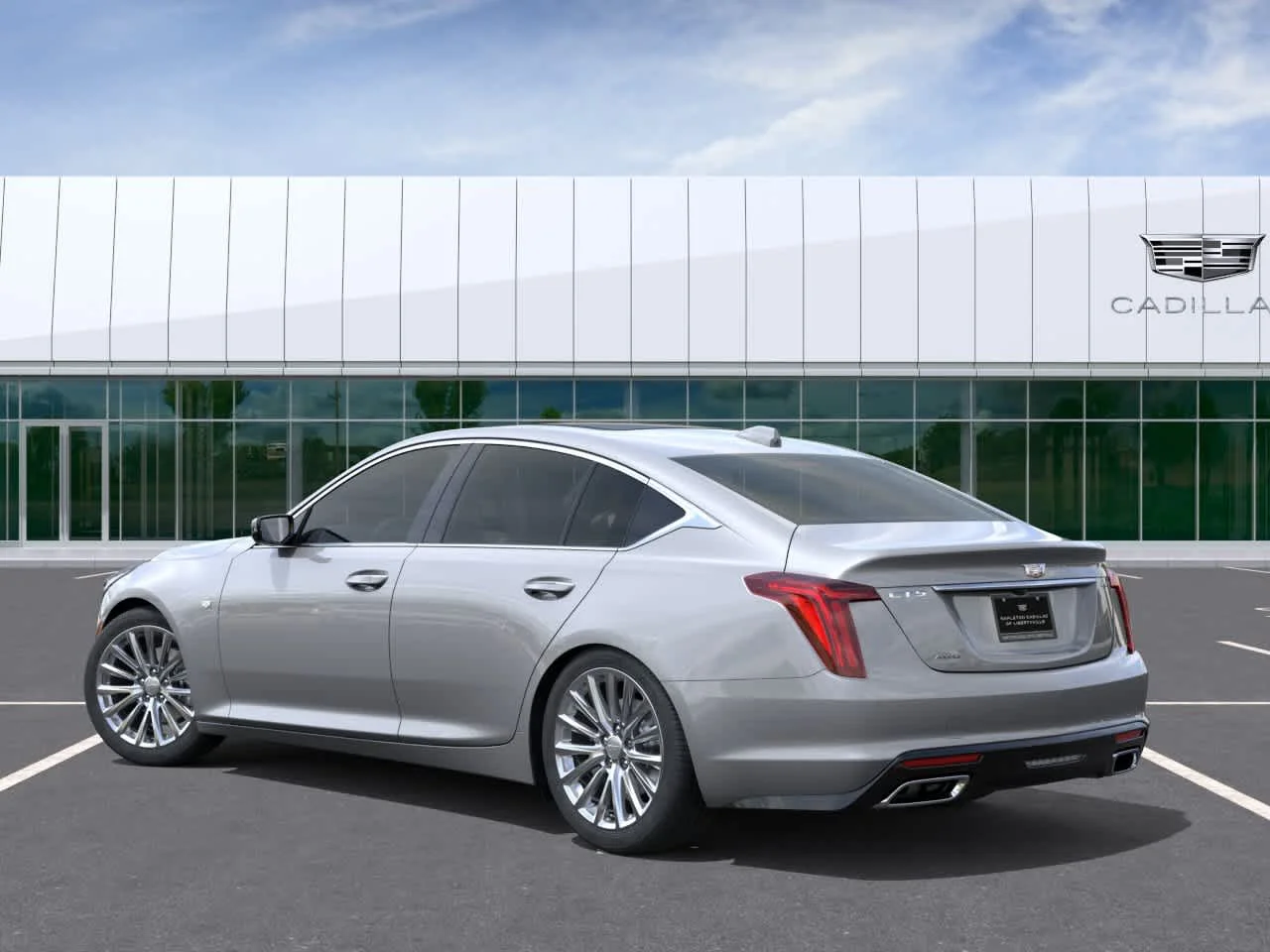 New 2026 Argent Silver Metallic Cadillac Premium Luxury image 3