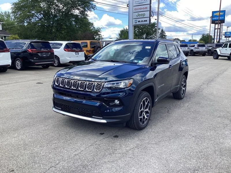 New 2026 Fathom Blue Pearl Coat Jeep Limited image 3
