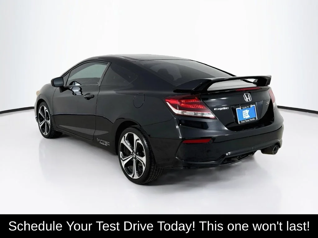 Used 2015 Crystal Black Pearl Honda Si image 5