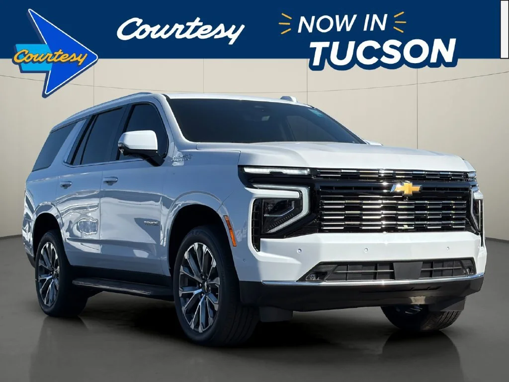 New 2026 Polar White Tricoat Chevrolet High Country image 1