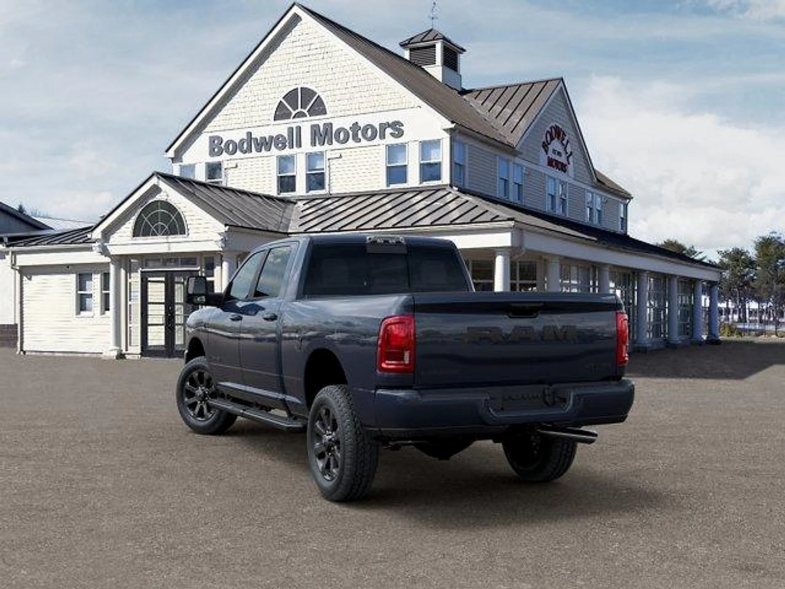 New 2026 Forged Blue Metallic Exterior Paint RAM Laramie Crew Cab 4x4 6