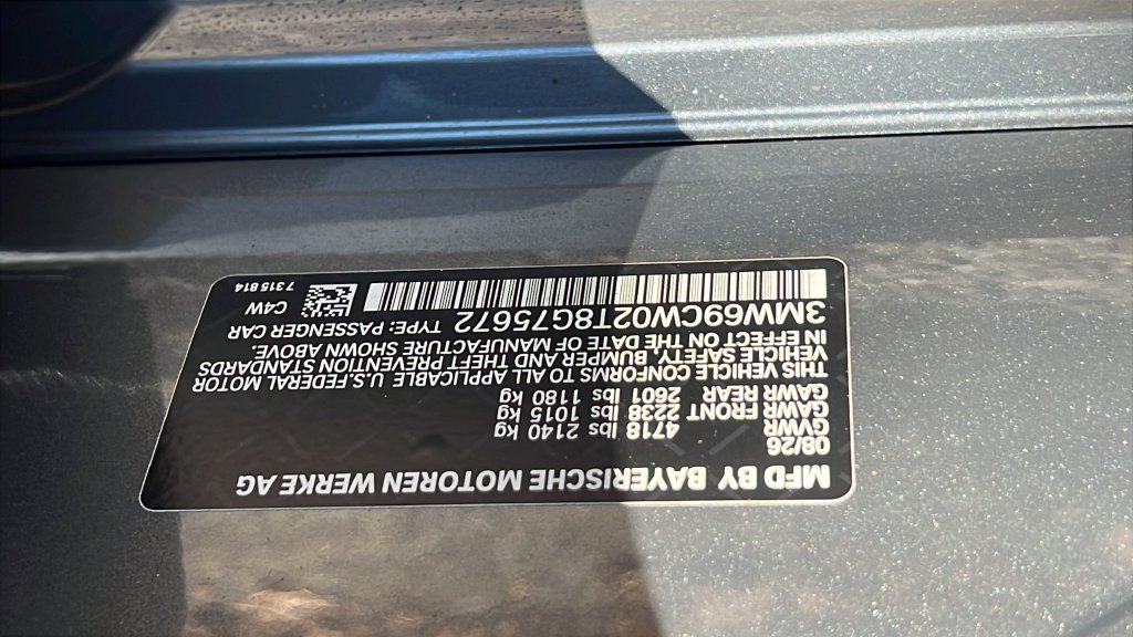 New 2026 Skyscraper Grey Metallic BMW 330i image 25