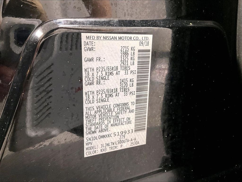 Used 2019 Black INFINITI LUXE image 37