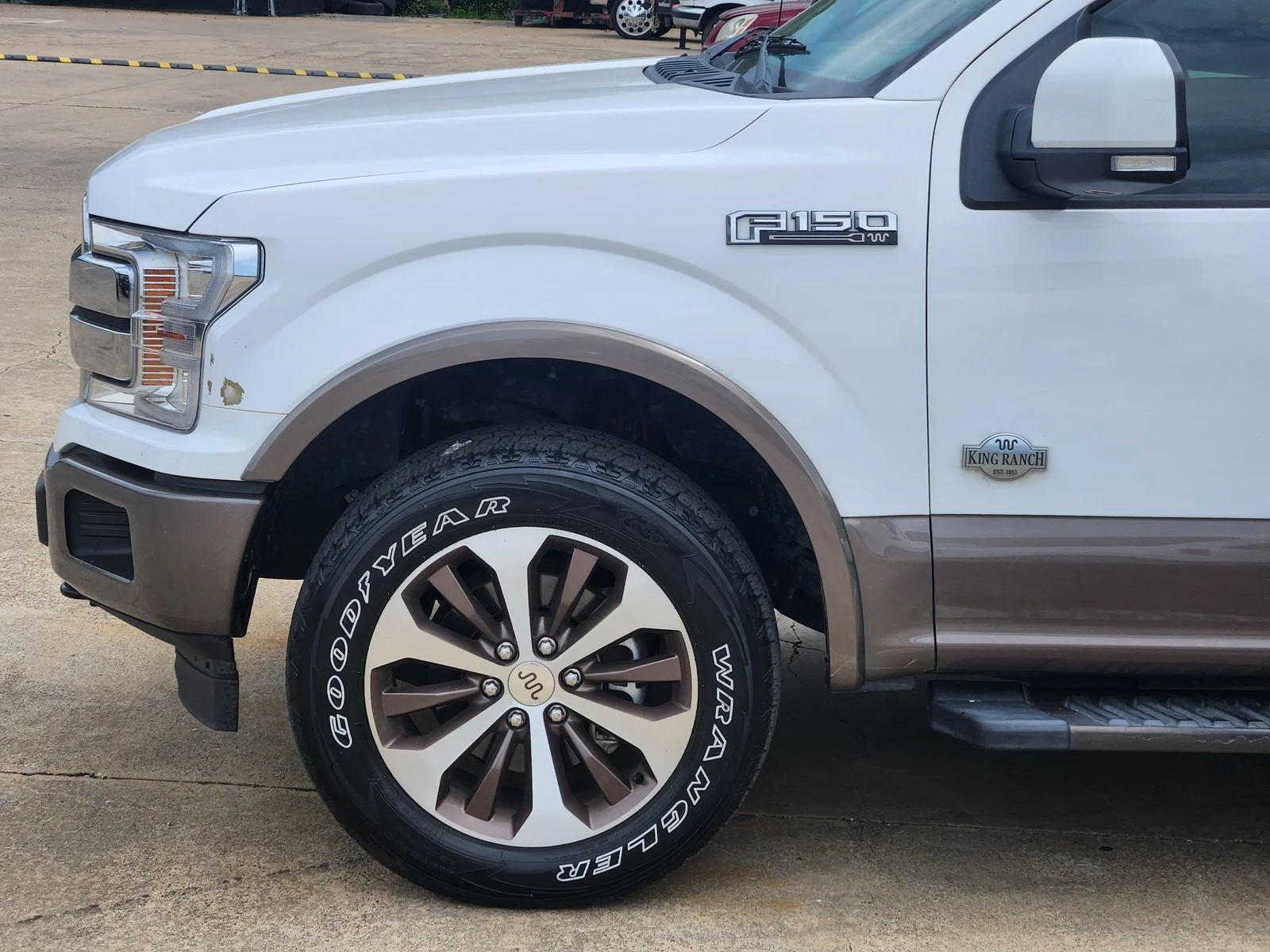 Used 2020 White Ford King Ranch image 8