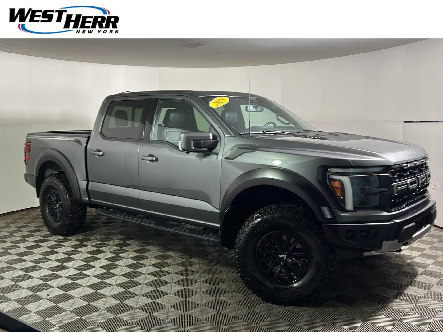 Used 2025 Carbonized Gray Ford Raptor image 1
