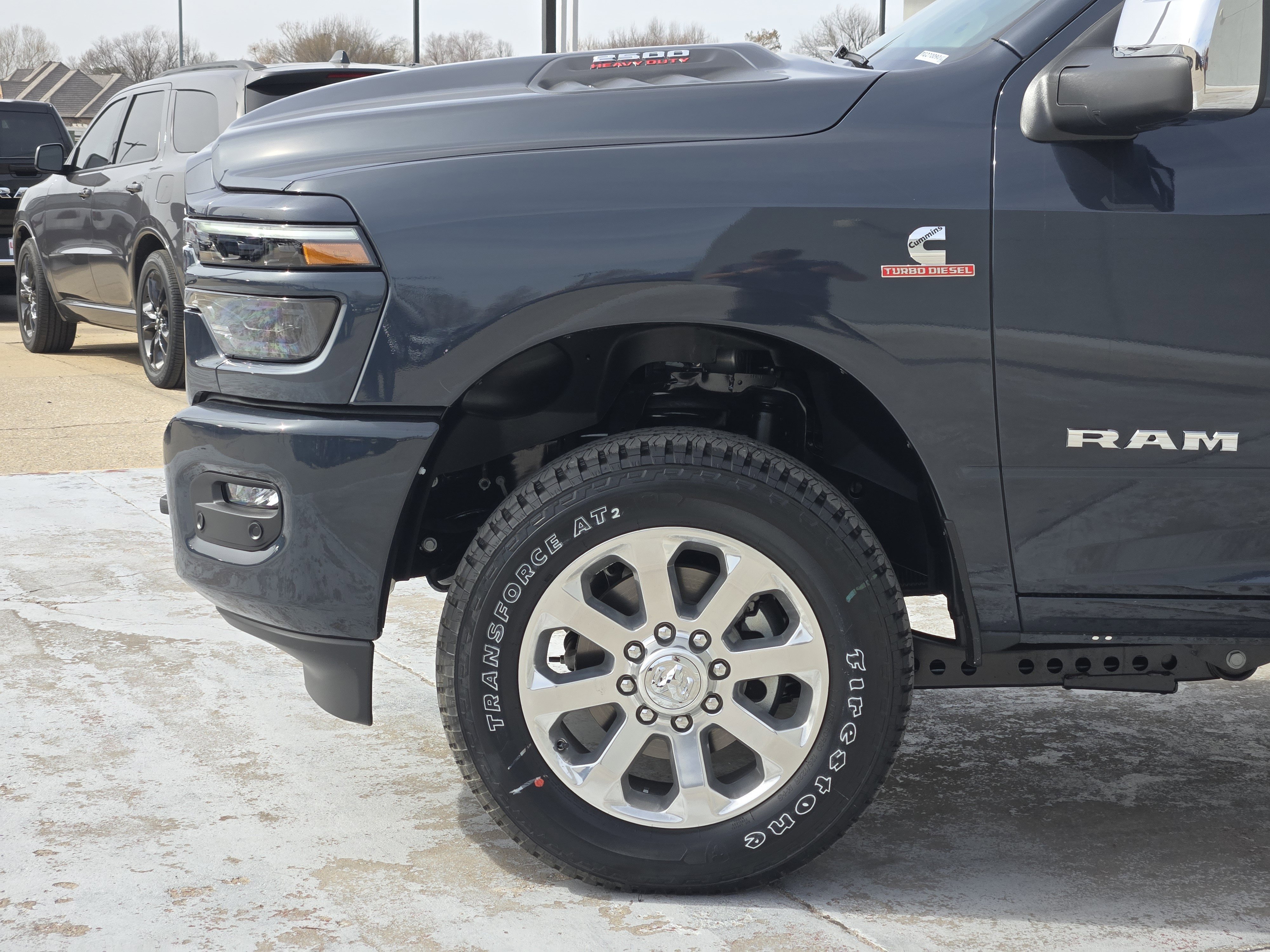 New 2026 Forged Blue Metallic Exterior Paint RAM Laramie image 5