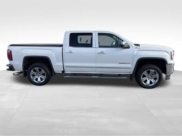 Used 2018 WHITE FROST TRICOAT GMC SLT image 7