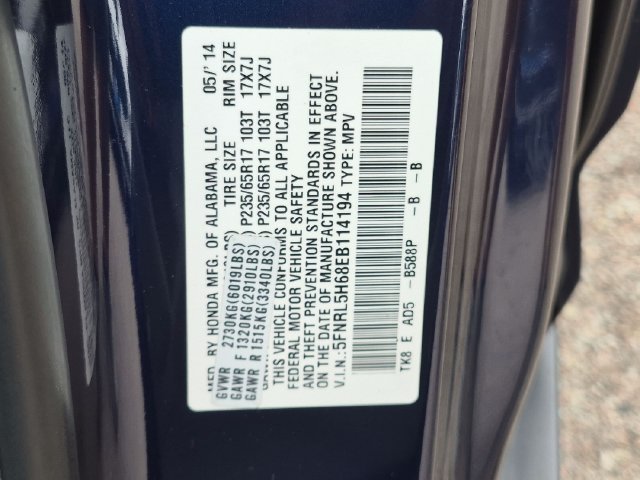 Used 2014  Honda EX-L image 34