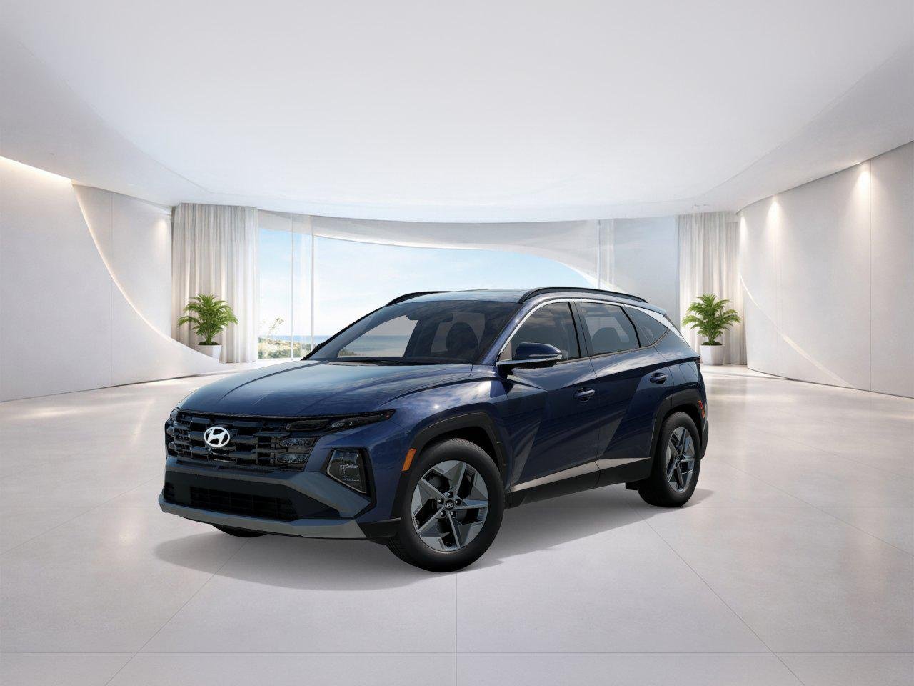 New 2026 Blue Hyundai SEL Premium AWD image 1