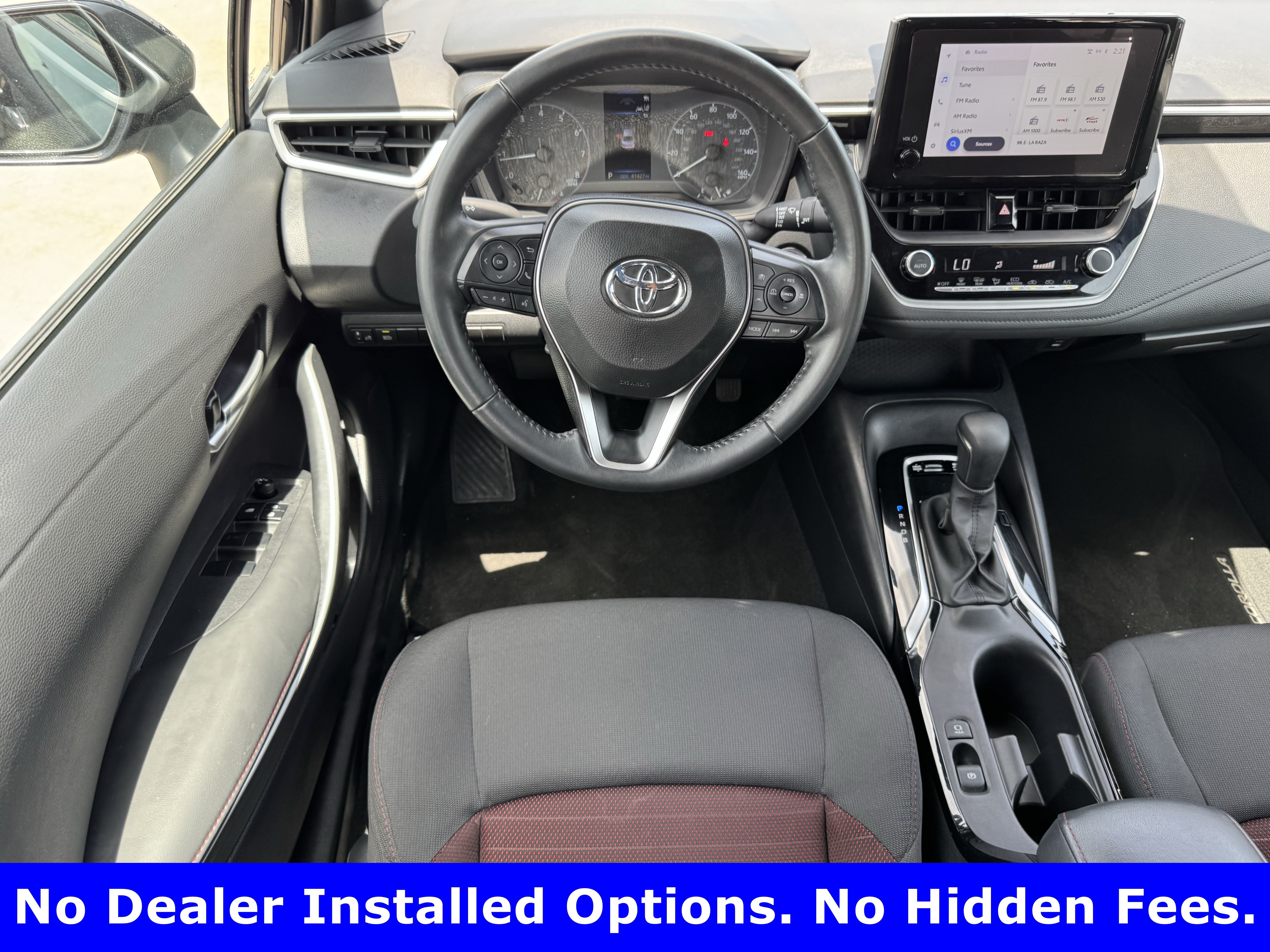 Used 2025 Midnight Black Metallic Toyota SE image 10