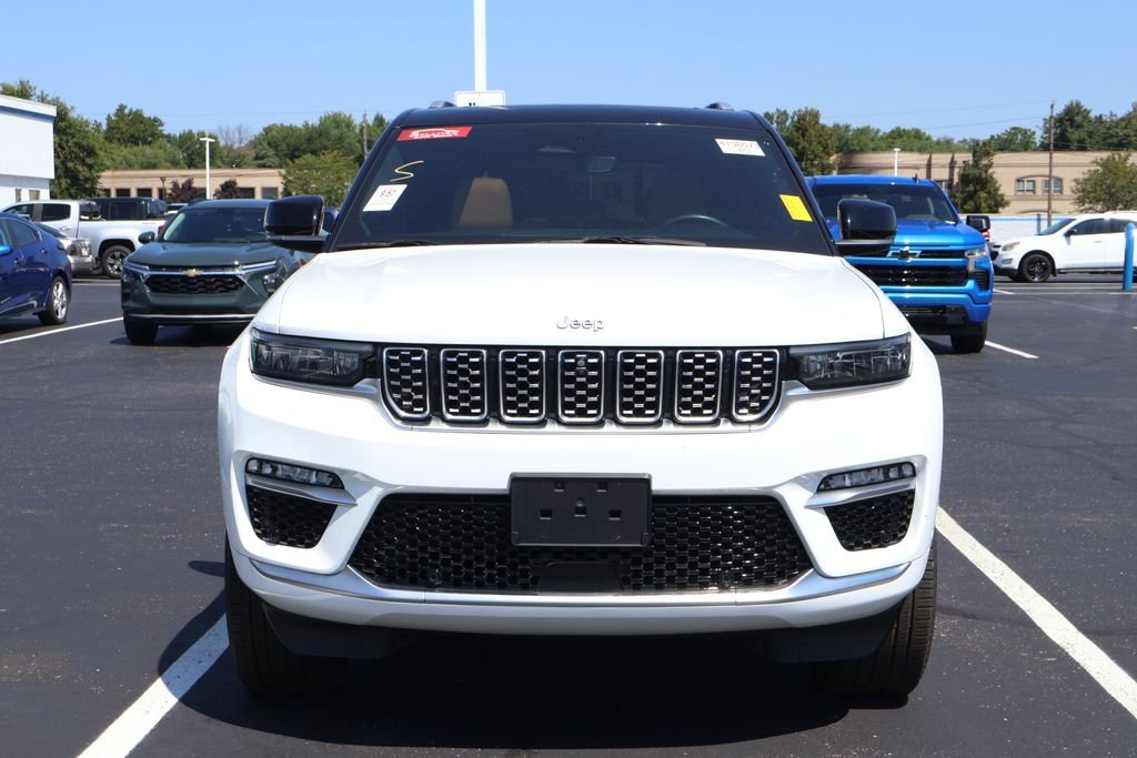 Used 2022 Bright White Clea Jeep Summit image 2
