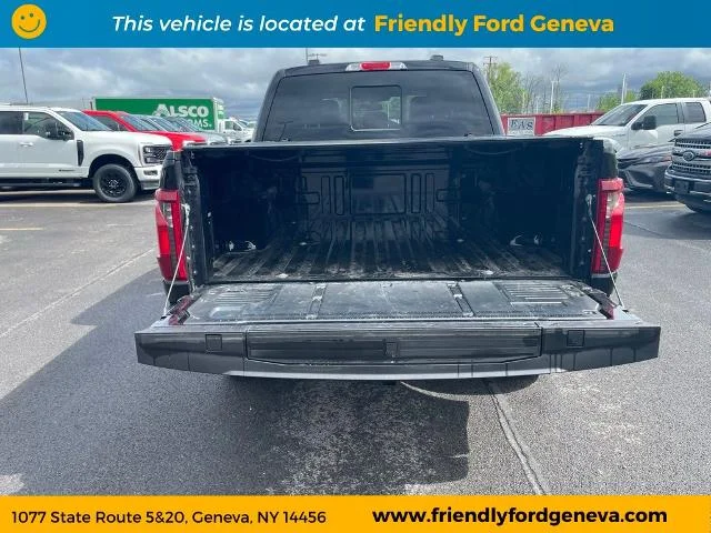 Used 2025 Agate Black Metallic Ford XLT image 11