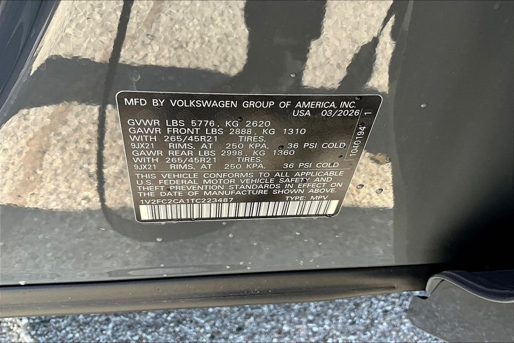 New 2026 Gray Volkswagen 2.0T SEL Premium R-Line image 19