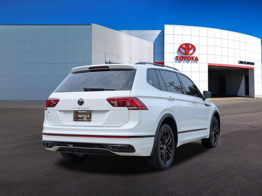 Used 2022 White Volkswagen 2.0T SE R-Line Black image 10
